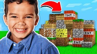 A 11 YEAR OLD MADE THIS MINECRAFT MAP!