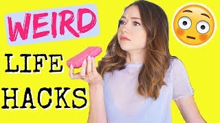 WEIRD Life Hacks You NEED to Know!