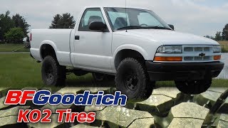 Project JUNK S10 31" BFG KO2 Tires and 15x7 Black Rims