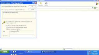 How to Enable, Use and Disable the Content Advisor of Internet Explorer