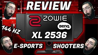 Review Monitor ZOWIE XL2536 para Esports y Shooters 144Hz