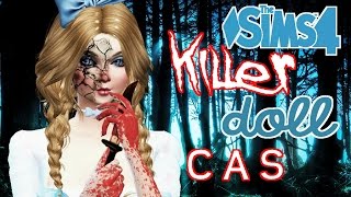 The Sims 4 | Create a Sim: Killer Doll | Collab with SpringSims
