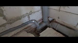 Канализация в частном доме.Как сделать штробу в газосиликате.