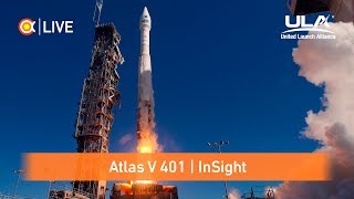 На Марс! Прямая трансляция пуска Atlas V (NASA InSight)