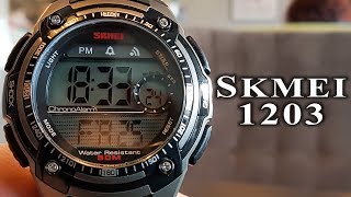 Skmei 1203 digital watch review #55