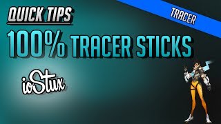 Overwatch Quick Tips! -  100% Sticks as Tracer!