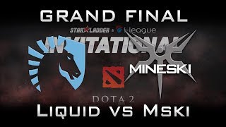 Liquid vs Mineski Grand Final Starladder 2017 Minor Highlights Dota 2 - Part 2