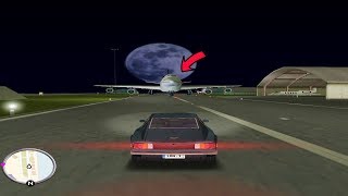 Grand Theft Auto: Vice City (Car and Plane Collision on International Airport)Car Chess the Airplane