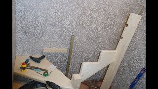 Лестница с забежными ступенями