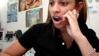 Samantha's reaction to Mr. Hands. HYSTERICAL!!!