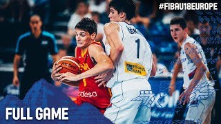 Serbia v Spain - Full Game - FIBA U18 European Championship 2017
