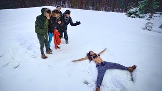 CRAZY SNOW DARES!