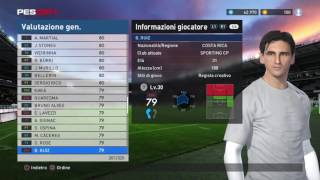 PES 2017 myClub - Agent National Team Stars 17/11