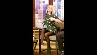 Kelly Ripa`s Legs and Feet in Tights