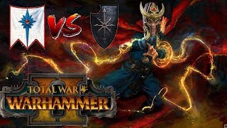 High Elves vs Chaos | THROWIN BOLTS - Total War Warhammer 2