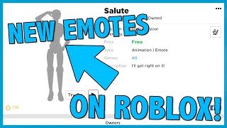 *NEW!* ROBLOX ADDED EMOTES! HOW TO USE EMOTES IN GAME!