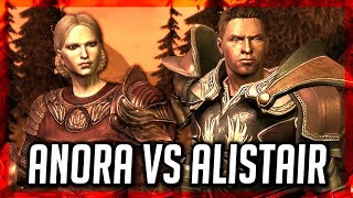 Dragon Age: Origins - Anora vs. Alistair's Final Battle Speeches