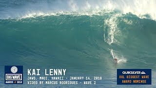 Kai Lenny at Jaws  - 2018 Quiksilver XXL Biggest Wave Nominee - WSL Big Wave Awards