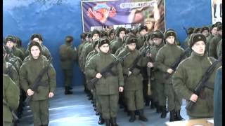 Присяга 17.01.2015. В/ч 64120. г. Кстово, Нижегородская область.
