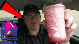 Reed Reviews Taco Bell's Strawberry Poppin Candy Freeze