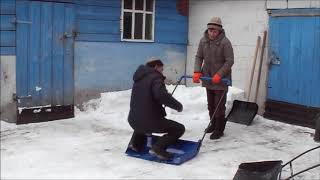 СКРЕБКИ ДЛЯ СНЕГА.  ТЕСТ-ДРАЙВ
