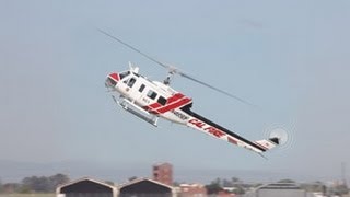 CAL FIRE Super Huey Helicopter Emergency Procedures - Autorotation
