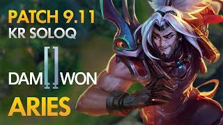 DAMWON Aries - Yasuo Bot Lane - KDA 13/2/7