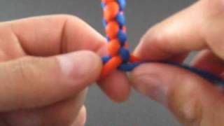 How to Tie a Four Strand Round Braid by TIAT ("The Easy Way")