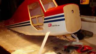 RC Guys Super Decathlon Wings and Engine Installation