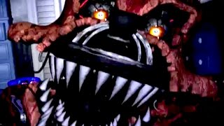 Five Nights at Freddy's 4 Nightmare Foxy Jumpscare || Foxy Attack (FNaF 4)