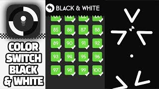 Color Switch Black & White Hardest Levels 90 - 100