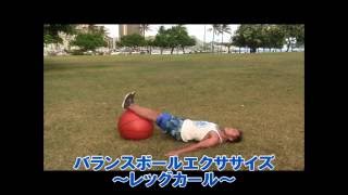 【エクササイズ紹介】バランスボールエクササイズ～下半身編～