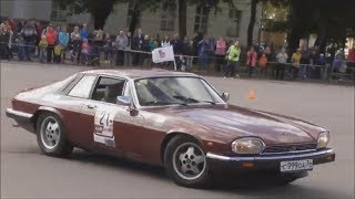 JAGUAR XJS, авторалли на классических ретро автомобилях