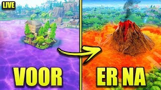 VULKAAN LOOT LAKE GAAT GEBEUREN OM 22:00 (FORTNITE LIVE CUBE EVENEMENT)