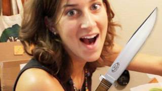 CRAZY GIRL WITH KNIFE! (6.17.10 - Day 413)