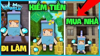 MINI WORLD*THỬ THÁCH ĐI LÀM KIẾM TIỀN*MUA NHÀ MỚI*GUMBALL MINI WORLD