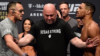 (FULL) UFC 216 Official Weigh-In with Tony Ferguson vs. Kevin Lee | ESPN