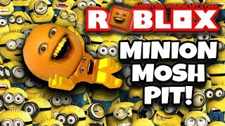 ROBLOX: Escape the Minions #2: MINION MOSH PIT! ?? [Annoying Orange Plays]