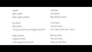 ინგლისურის გაკვეთილი 1 (პიროვნებები)/English Lesson 1 /Урок английского языка 1