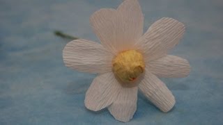 Ромашка для букета из конфет  Мастер-класс. Букет из конфет