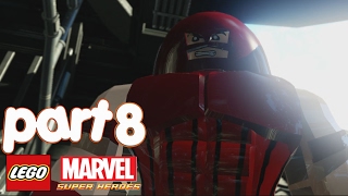 LEGO Marvel Super Heroes 100% Walkthrough Part 8 - Juggernaut Boss Fight  (Juggernauts and Crosses)