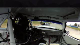 Coyote Swapped Fox Body racing at Sebring International Raceway