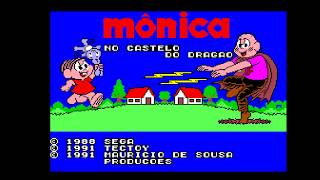 Mônica no Castelo do Dragão - Master System - Analogue Mega Sg - FM
