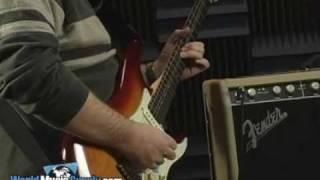 Fender Super Sonic Electric Guitar Combo Amplifier Demo