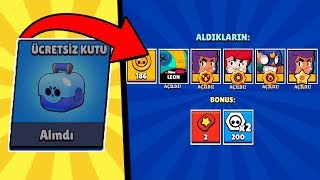 HİLEMİ BU? BELEŞ KUTUDAN LEON ve 4 YILDIZ GÜCÜ ÇIKTI !!! - Brawl Stars