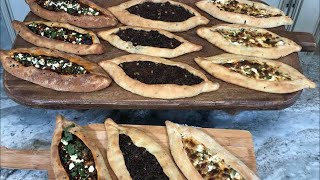 Samira's Kitchen Episode # 203: Eggplant, Meat and Cheese Pides  فطائر