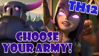 How to Choose YOUR TH12 War Attack Strategy - Pekka Bobat, Pekka Smash, or Bat Slap?
