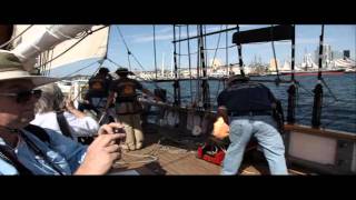 On Board Tall Ship Californian, Festival of Sail San Diego 2011