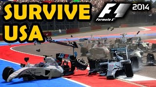 SURVIVE USA -  Realistic Damage F1 2014