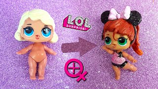 La fake LOL Surprise diventa LaSABRI GAMER [Tutorial DIY Italiano]